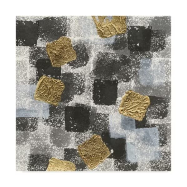 Chris Paschke 'Gold Squares I' Canvas Art, 24x24, Trademark Fine Art, Mfr#: WAP02555-C2424GG